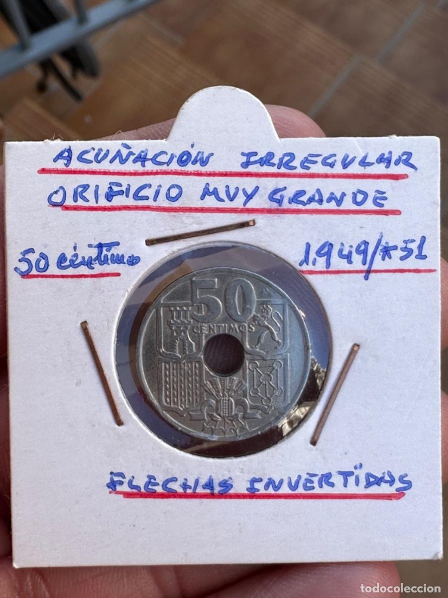 Monedas con errores: Moneda del estado espa&ntilde;ol con error, descripci&oacute;n en las fotograf&iacute;as - Foto 1
