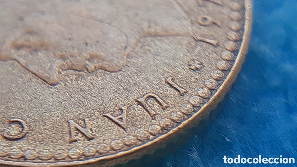 Monedas con errores: (ERROR-REMARCADA )(1975*80) 5 PESETAS CON VARIOS ERRORES - Foto 2