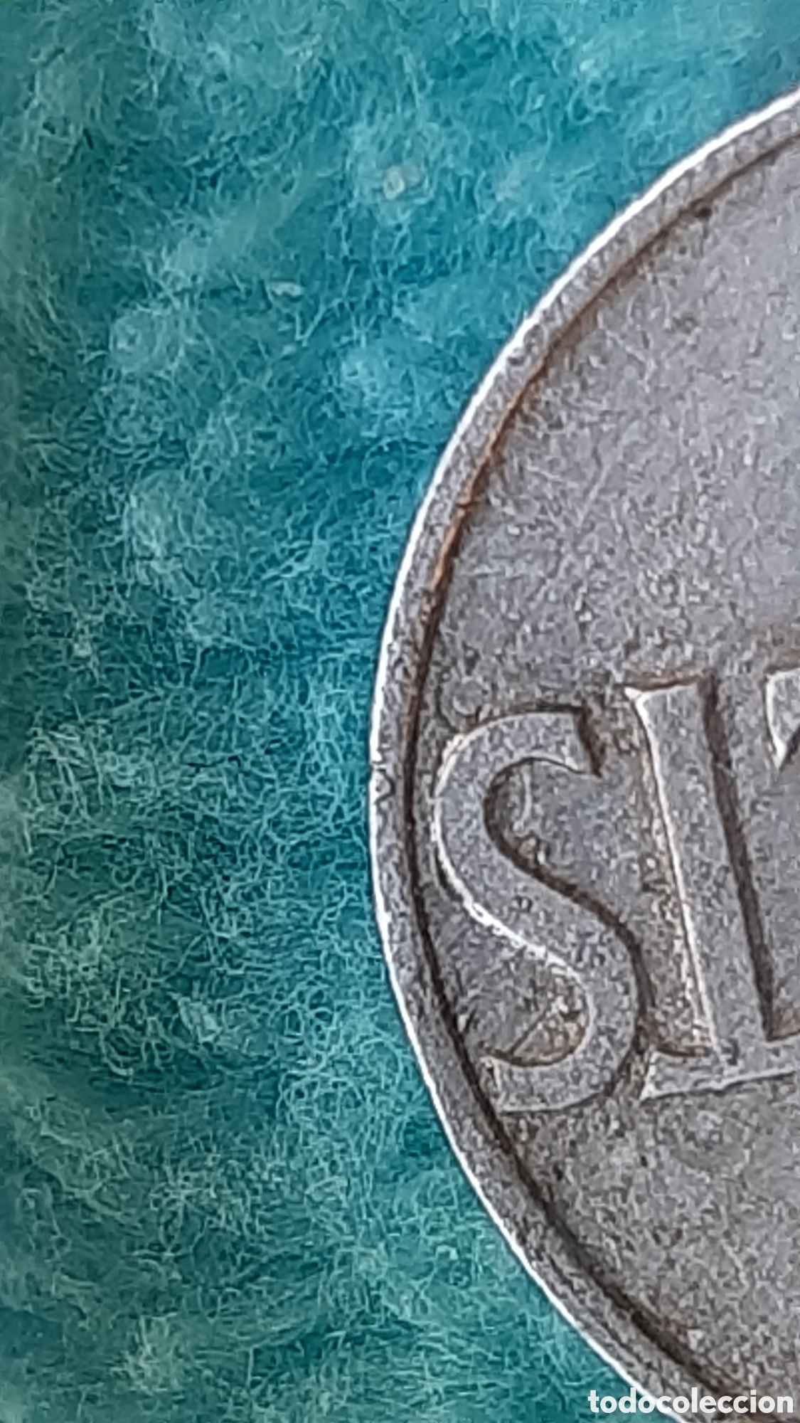 Monedas con errores: (ERROR-REPINTE)(1966) 50 C&Eacute;NTIMOS CON REPINTE EN ANVERSO Y REVERSO - Foto 3