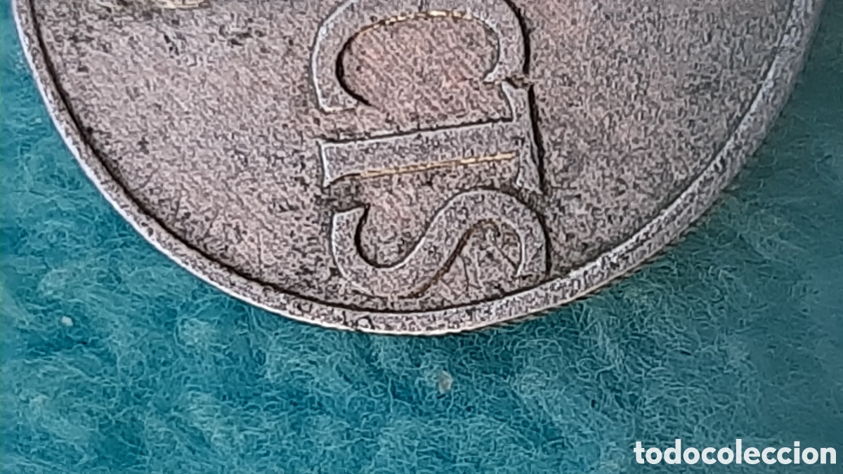 Monedas con errores: (ERROR-REPINTE)(1966) 50 C&Eacute;NTIMOS CON REPINTE EN ANVERSO Y REVERSO - Foto 4