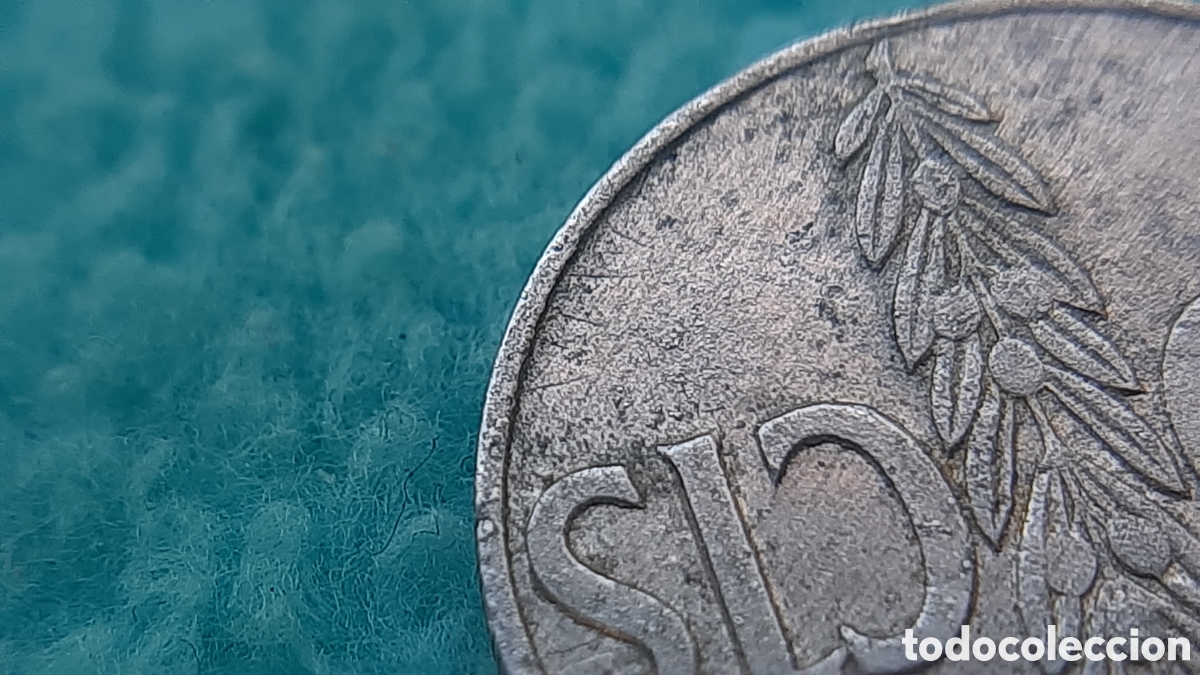 Monedas con errores: (ERROR-REPINTE)(1966) 50 C&Eacute;NTIMOS CON REPINTE EN ANVERSO Y REVERSO - Foto 1