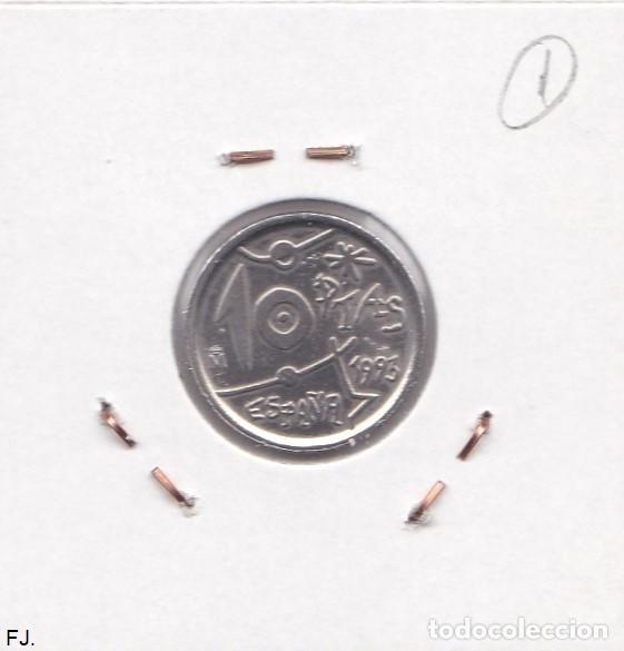 Monedas con errores: Moneda 10 Ptas 1993 J Carlos. Error, Remarcada, Miro. Anv S/C. - Foto 3
