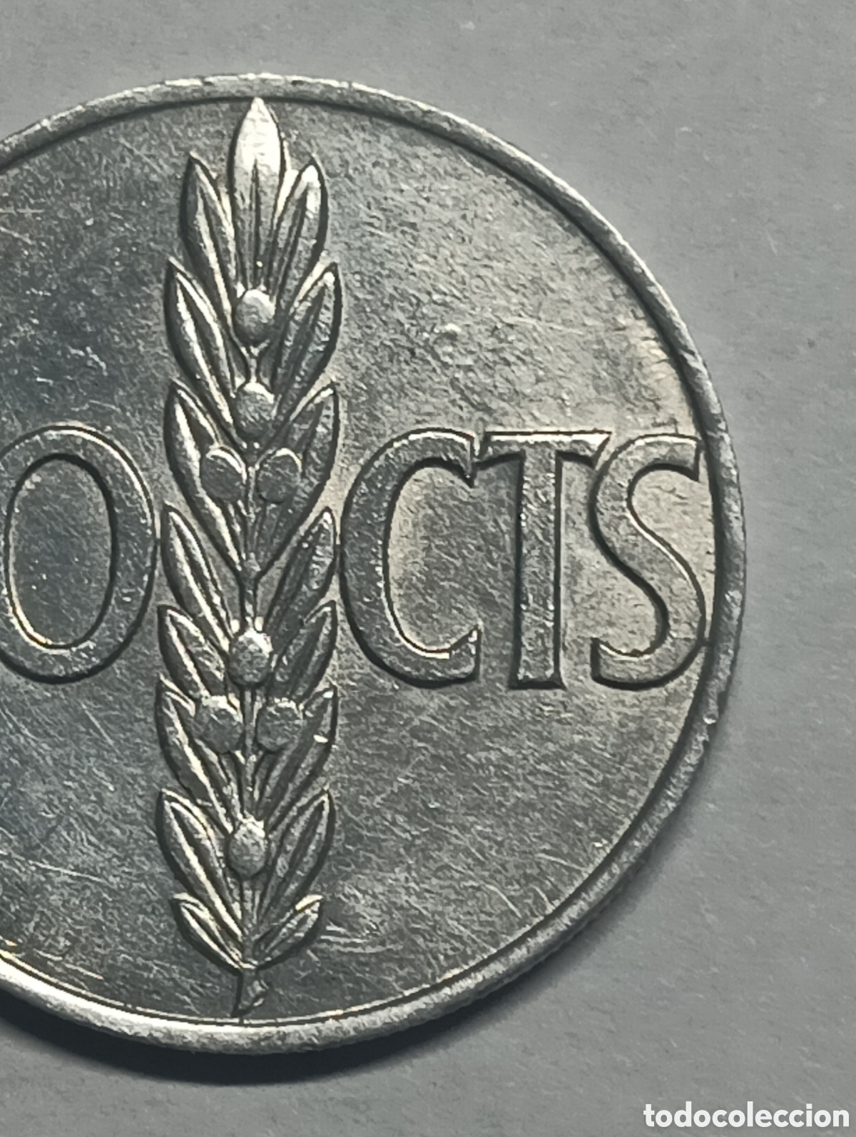 Monedas con errores: Moneda de 50 C&eacute;ntimos Espa&ntilde;a 1966 - Anep&iacute;grafa - Foto 7