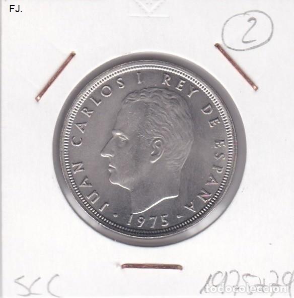 Monedas con errores: Moneda 50 Ptas 1975*79 J Carlos. Error, Remarcada, Ptas. Rev S/C. - Foto 1