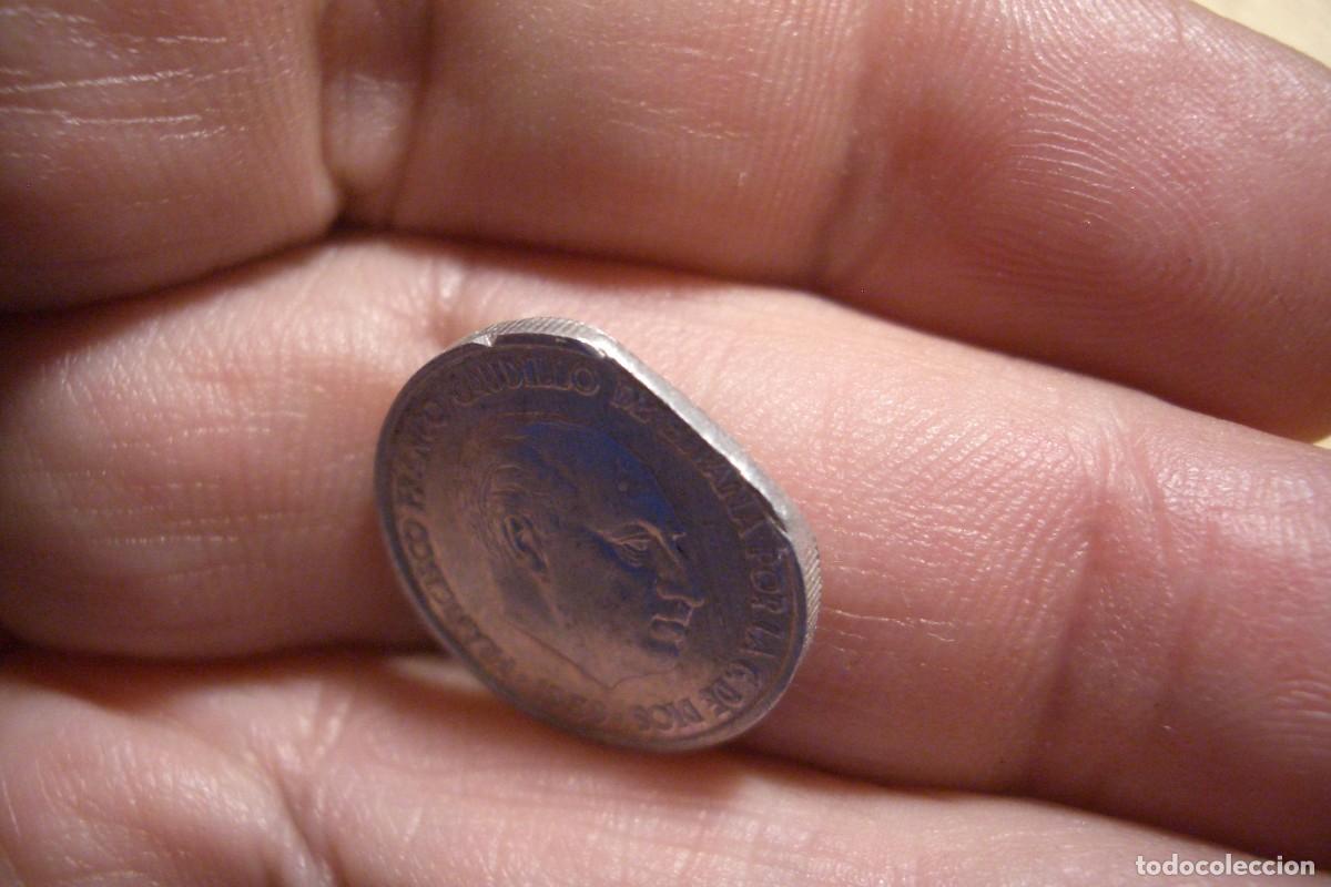 Monedas con errores: NT/ 10 CENTIMOS 1959 ERROR DE ACU&Ntilde;ACI&Oacute;N SEGMENTADA RECTA (E060) - Foto 3