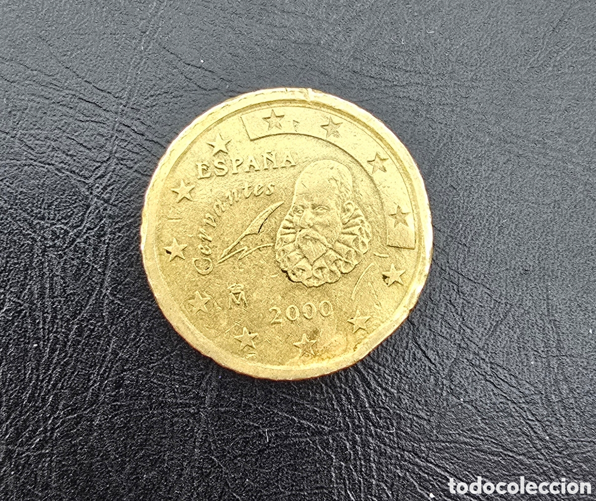 Monedas con errores: 50 centimos rara y con errores de acu&ntilde;acion a&ntilde;o 2000 - Foto 4