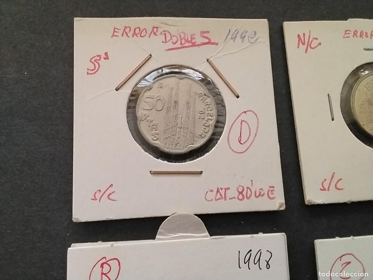 Monedas con errores: Lote monedas con errores - Foto 3