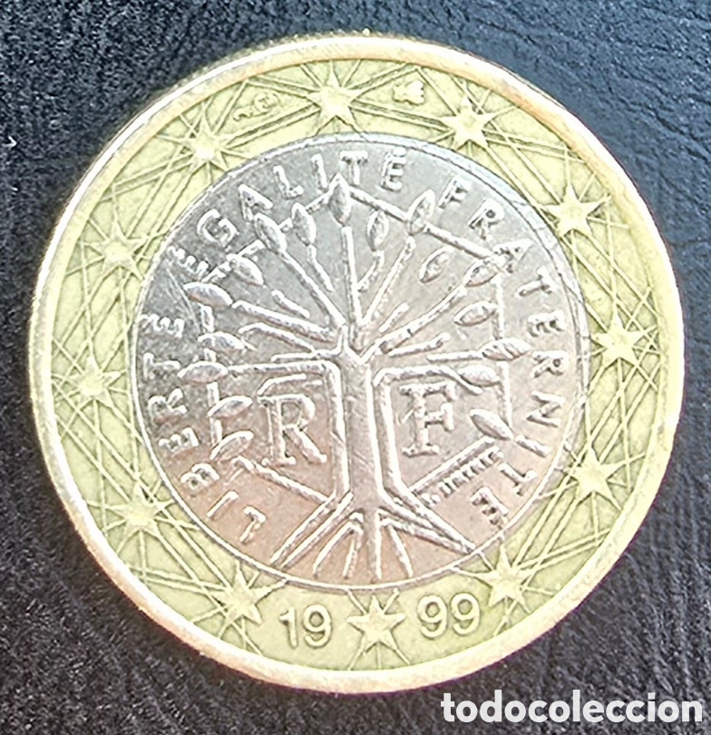 Monedas con errores: Moneda error a&ntilde;o 1999 - Foto 1