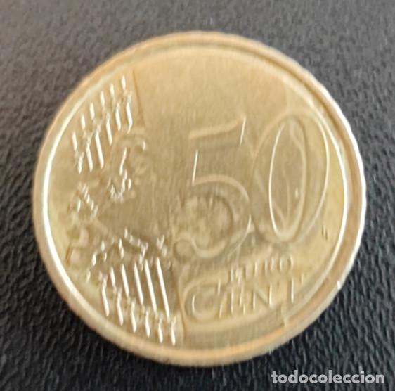 Monedas con errores: 50 CENTIMOS DE EURO SLOVENIA 2007, CON ERROR O DEFECTO - Foto 3