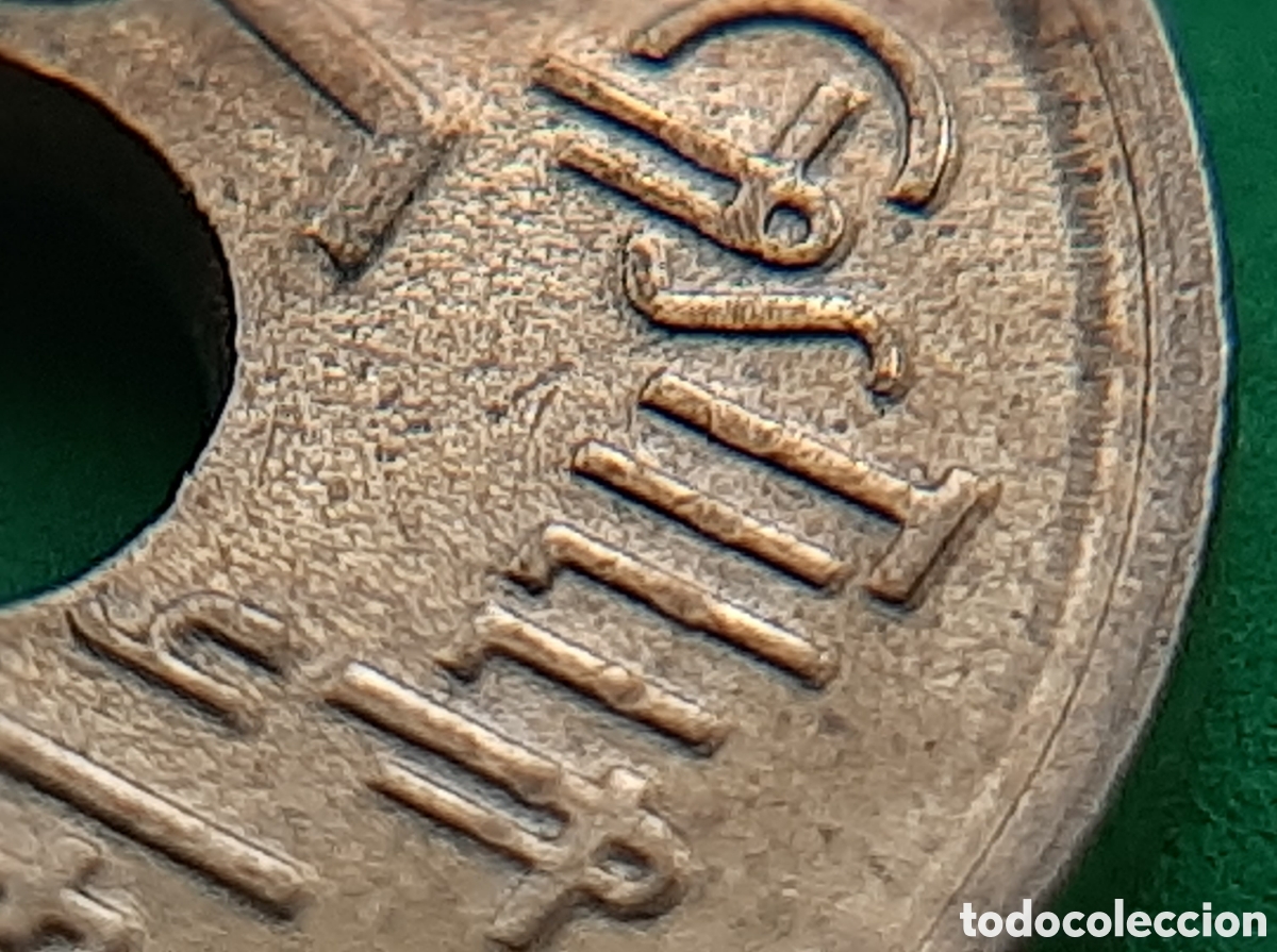 Monedas con errores: (ERROR-ESPA&Ntilde;A)(1995) 25 PESETAS REMARCADA O VARIANTE CIRCULADA - Foto 9