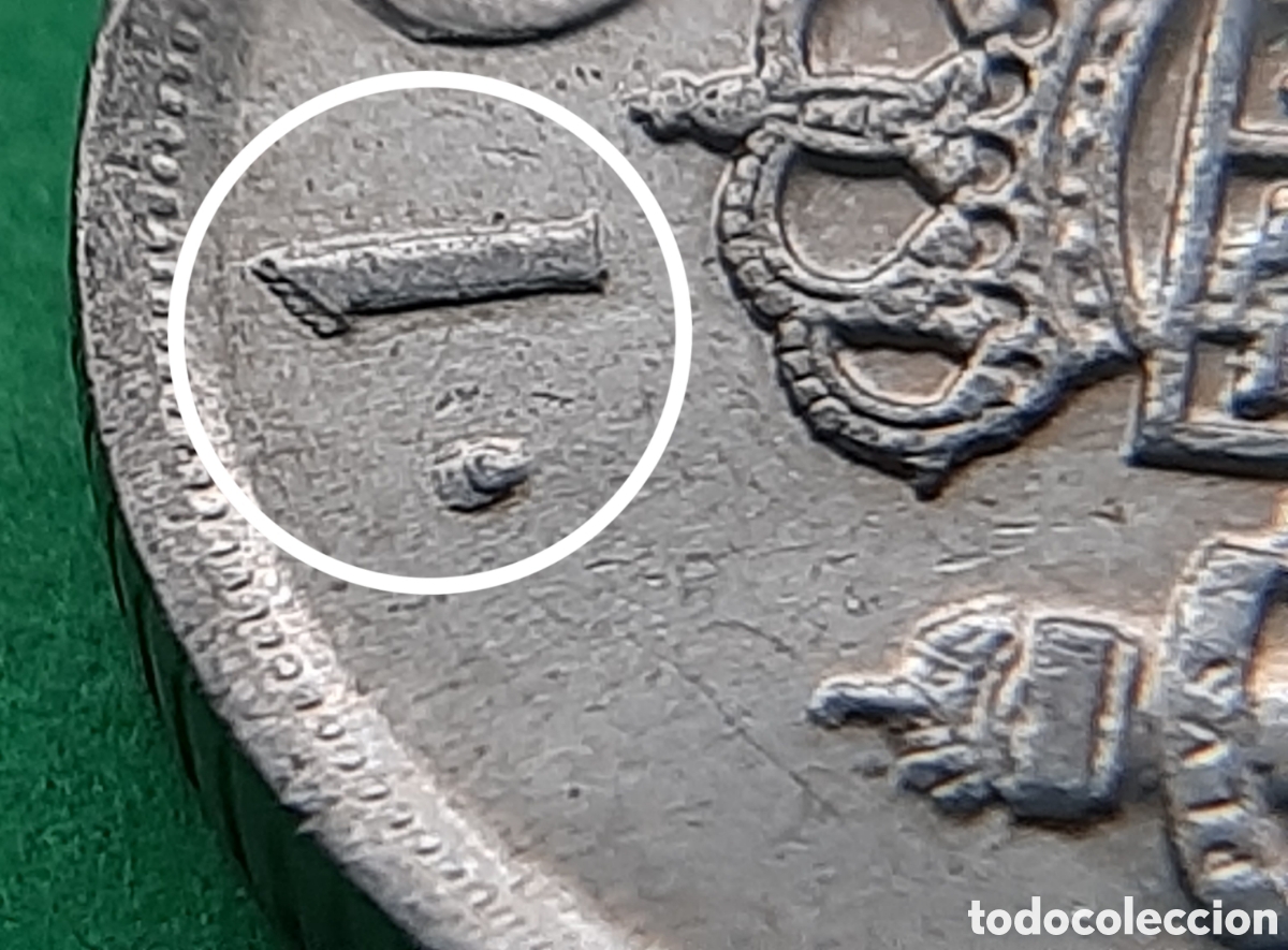 Monedas con errores: (ERROR-ESPA&Ntilde;A)(1992) 10 PESETAS REMARCADA O VARIANTE - Foto 2