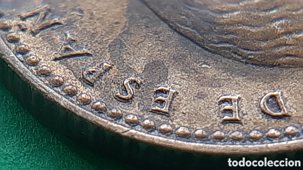 Monedas con errores: (ERROR-ESPA&Ntilde;A)(1975*78) 1 PESETA REMARCADA - Foto 3