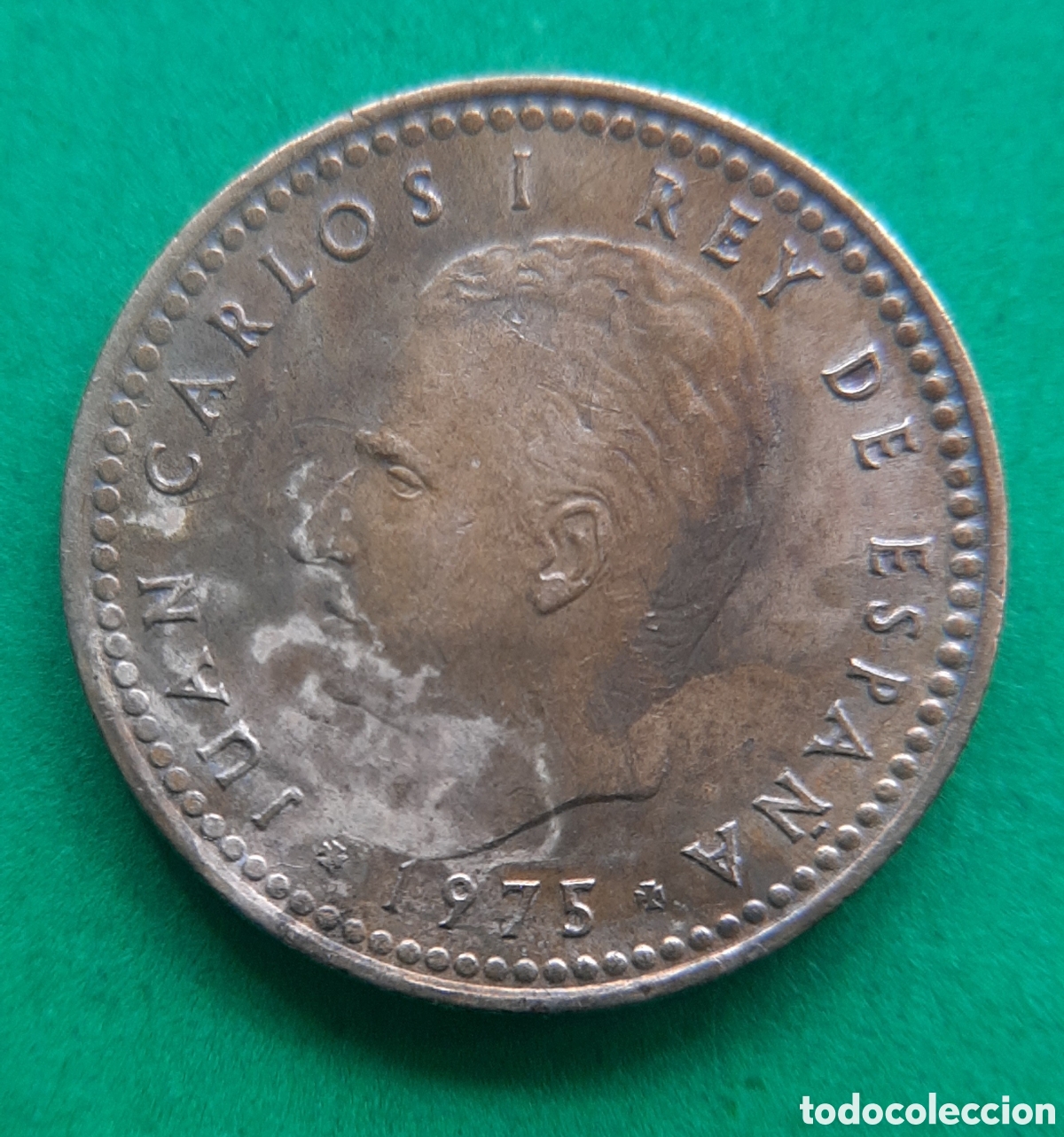 Monedas con errores: (ERROR-ESPA&Ntilde;A)(1975*78) 1 PESETA REMARCADA - Foto 7