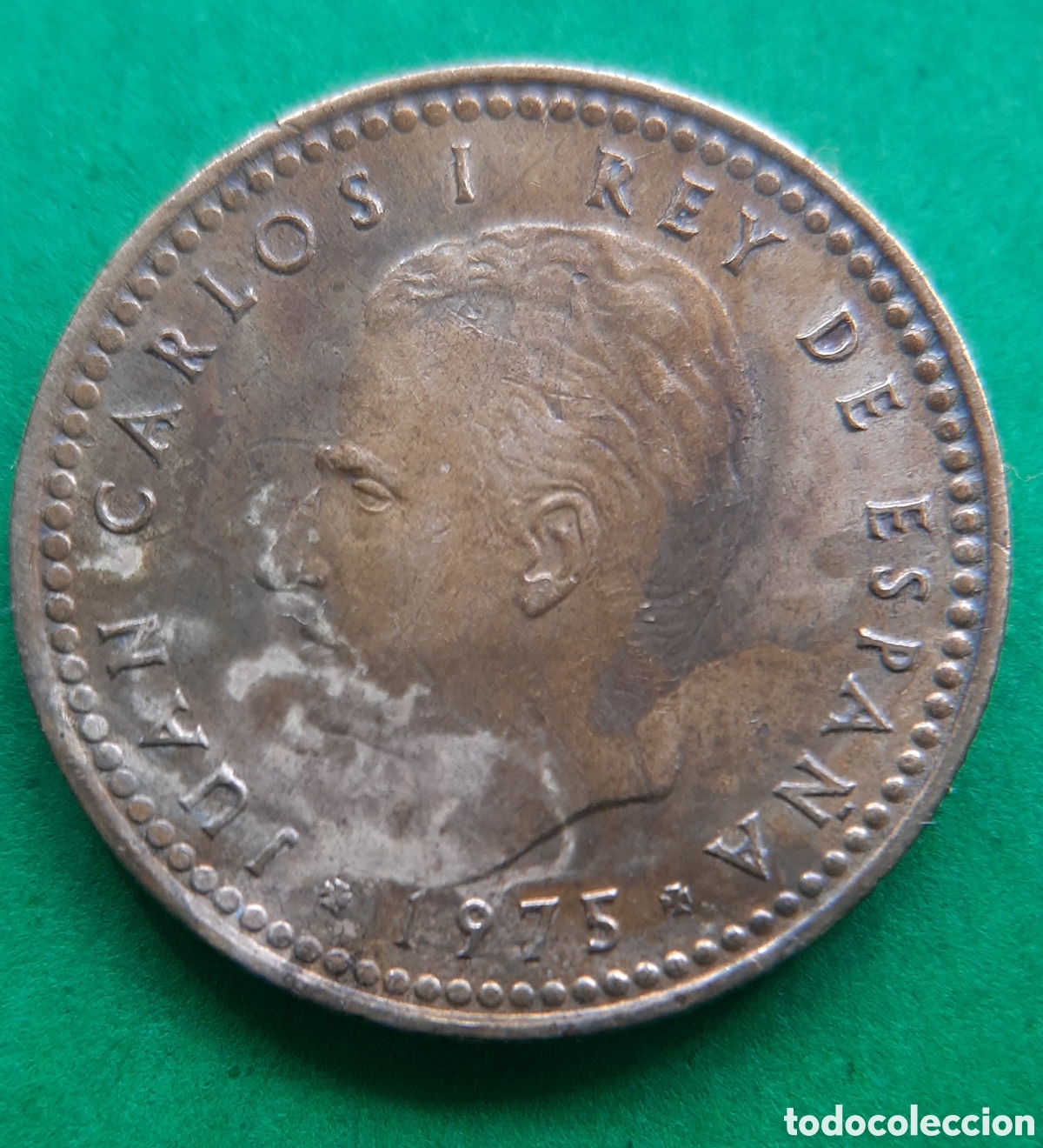 Monedas con errores: (ERROR-ESPA&Ntilde;A)(1975*78) 1 PESETA REMARCADA - Foto 13