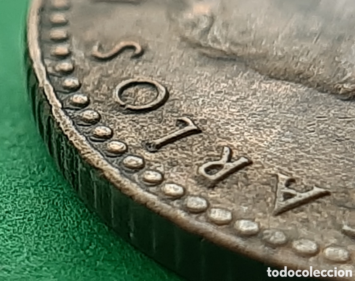 Monedas con errores: (ERROR-ESPA&Ntilde;A)(1980*81) 1 PESETA REMARCADA - Foto 9