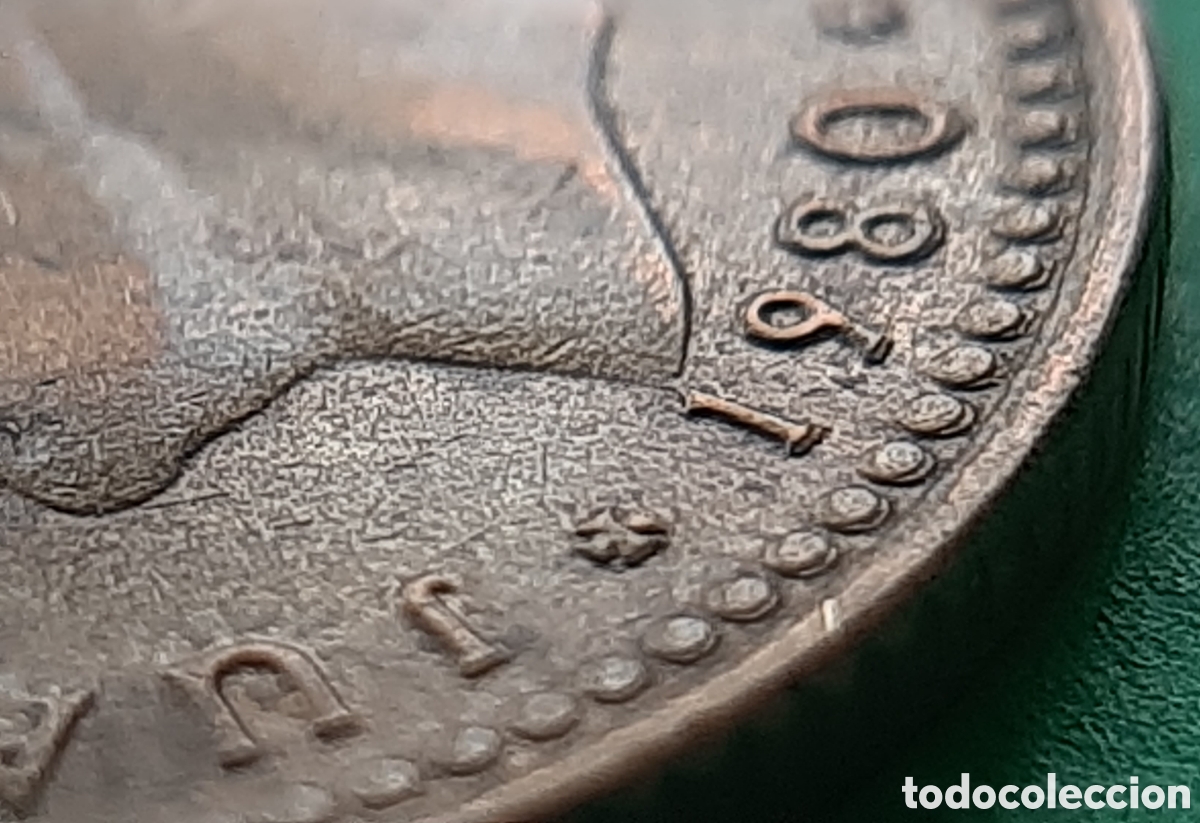 Monedas con errores: (ERROR-ESPA&Ntilde;A)(1980*81) 1 PESETA REMARCADA - Foto 10