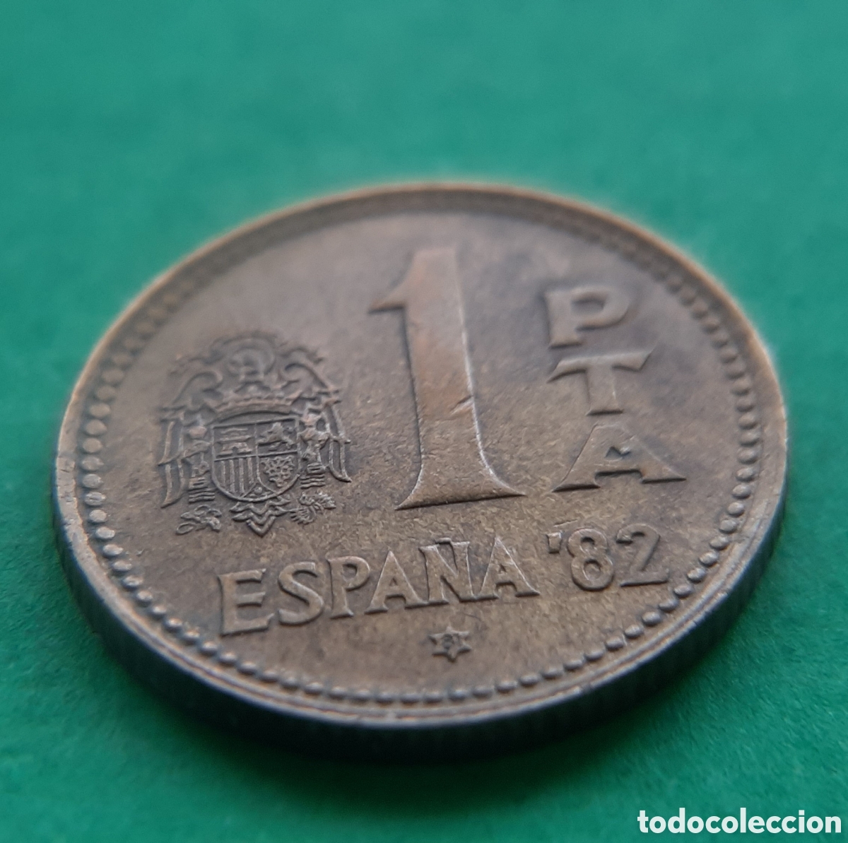 Monedas con errores: (ERROR-ESPA&Ntilde;A)(1980*81) 1 PESETA REMARCADA - Foto 15