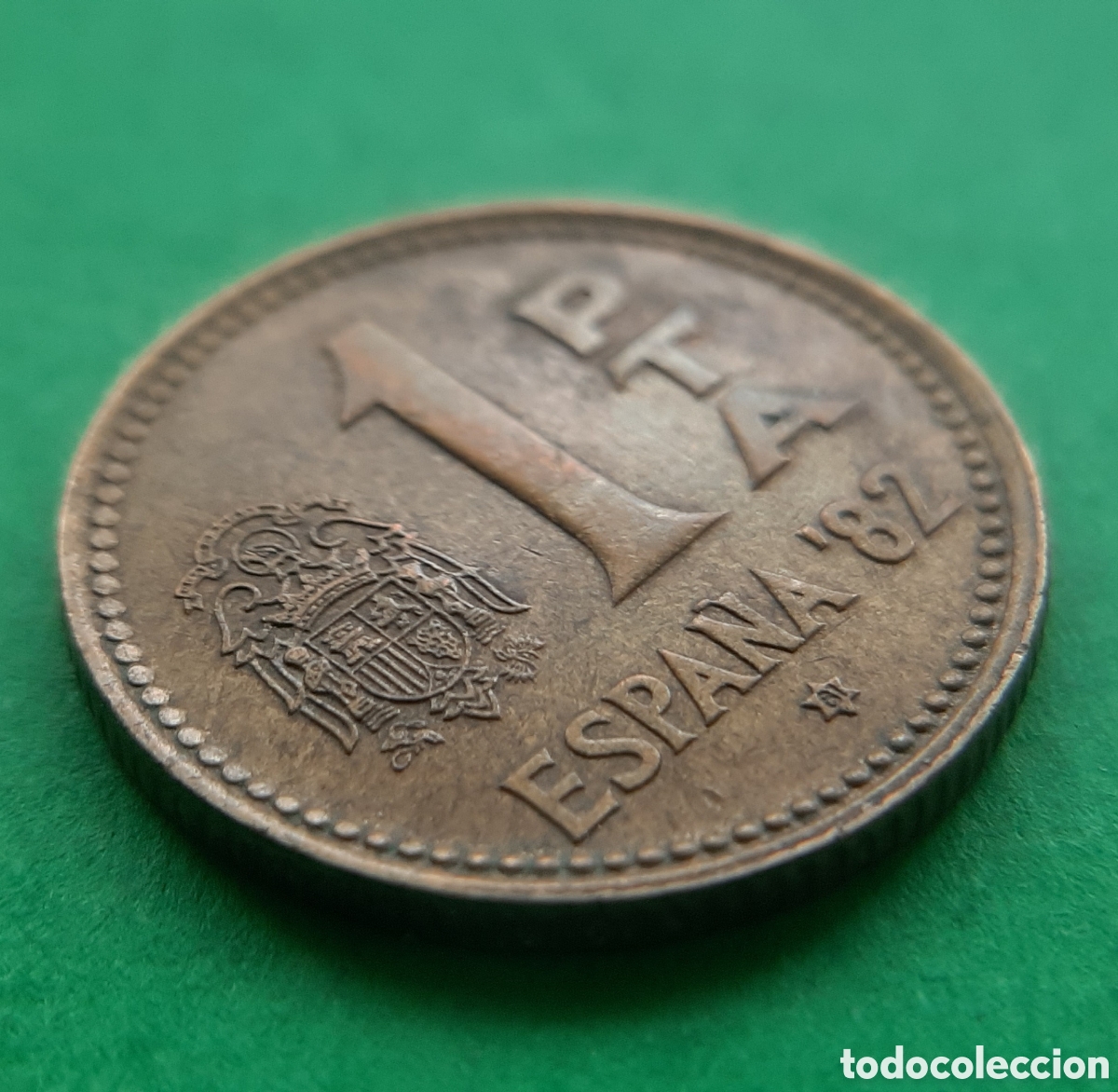 Monedas con errores: (ERROR-ESPA&Ntilde;A)(1980*81) 1 PESETA REMARCADA - Foto 16