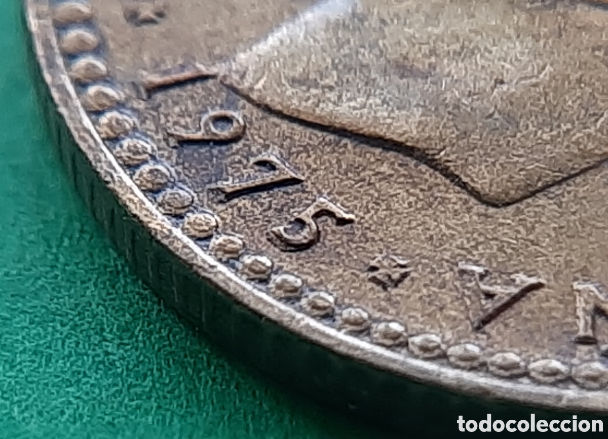 Monedas con errores: (ERROR-ESPA&Ntilde;A)(1975*80) 1 PESETA REMARCADA - Foto 7