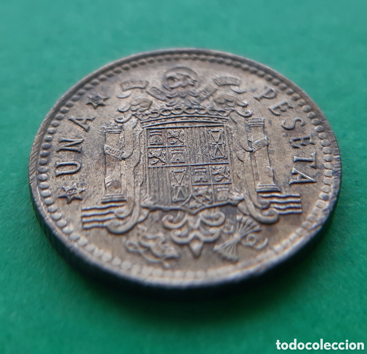 Monedas con errores: (ERROR-ESPA&Ntilde;A)(1975*80) 1 PESETA REMARCADA - Foto 15