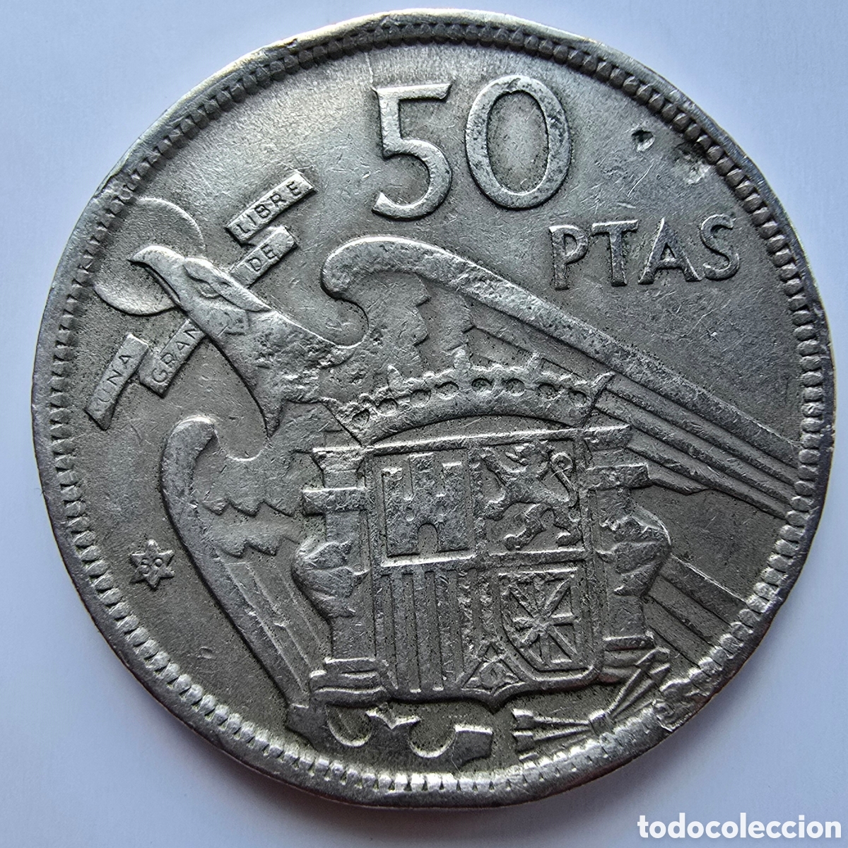 Monedas con errores: Moneda con error de acu&ntilde;acion Espa&ntilde;ola. - Foto 4