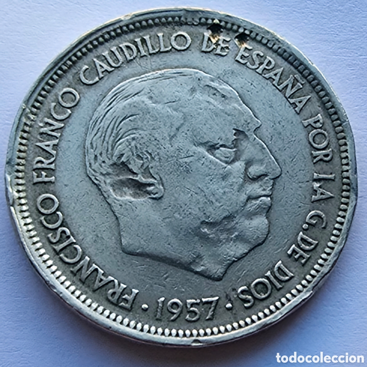 Monedas con errores: Moneda con error de acu&ntilde;acion Espa&ntilde;ola. - Foto 7