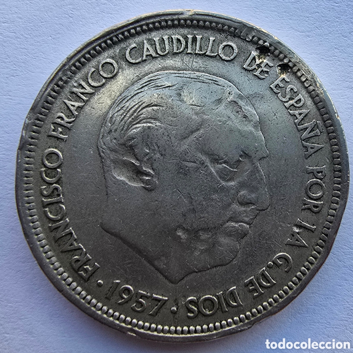 Monedas con errores: Moneda con error de acu&ntilde;acion Espa&ntilde;ola. - Foto 8