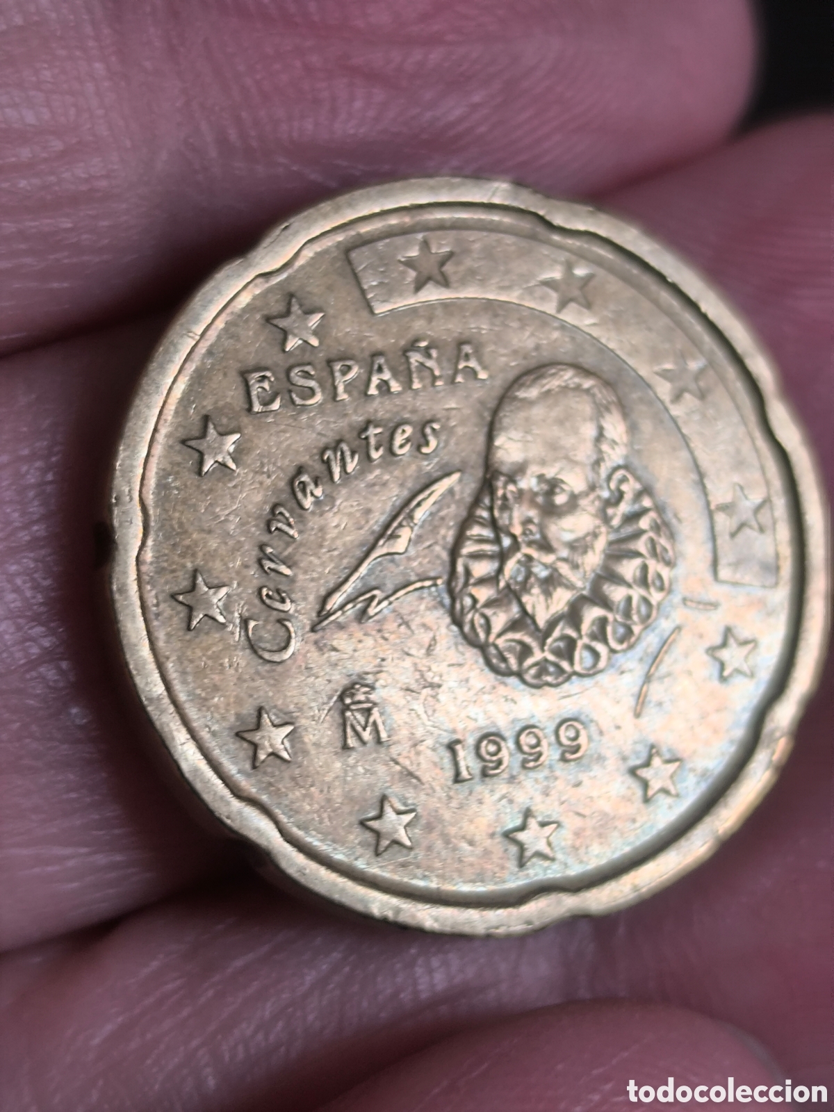 Monedas con errores: Moneda error 1999 Cervantes - Foto 8