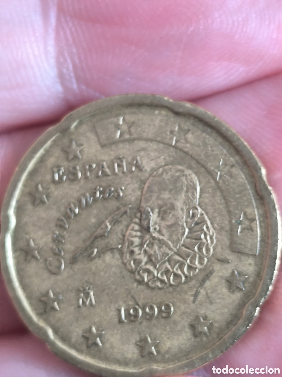 Monedas con errores: Moneda error 1999 Cervantes - Foto 9