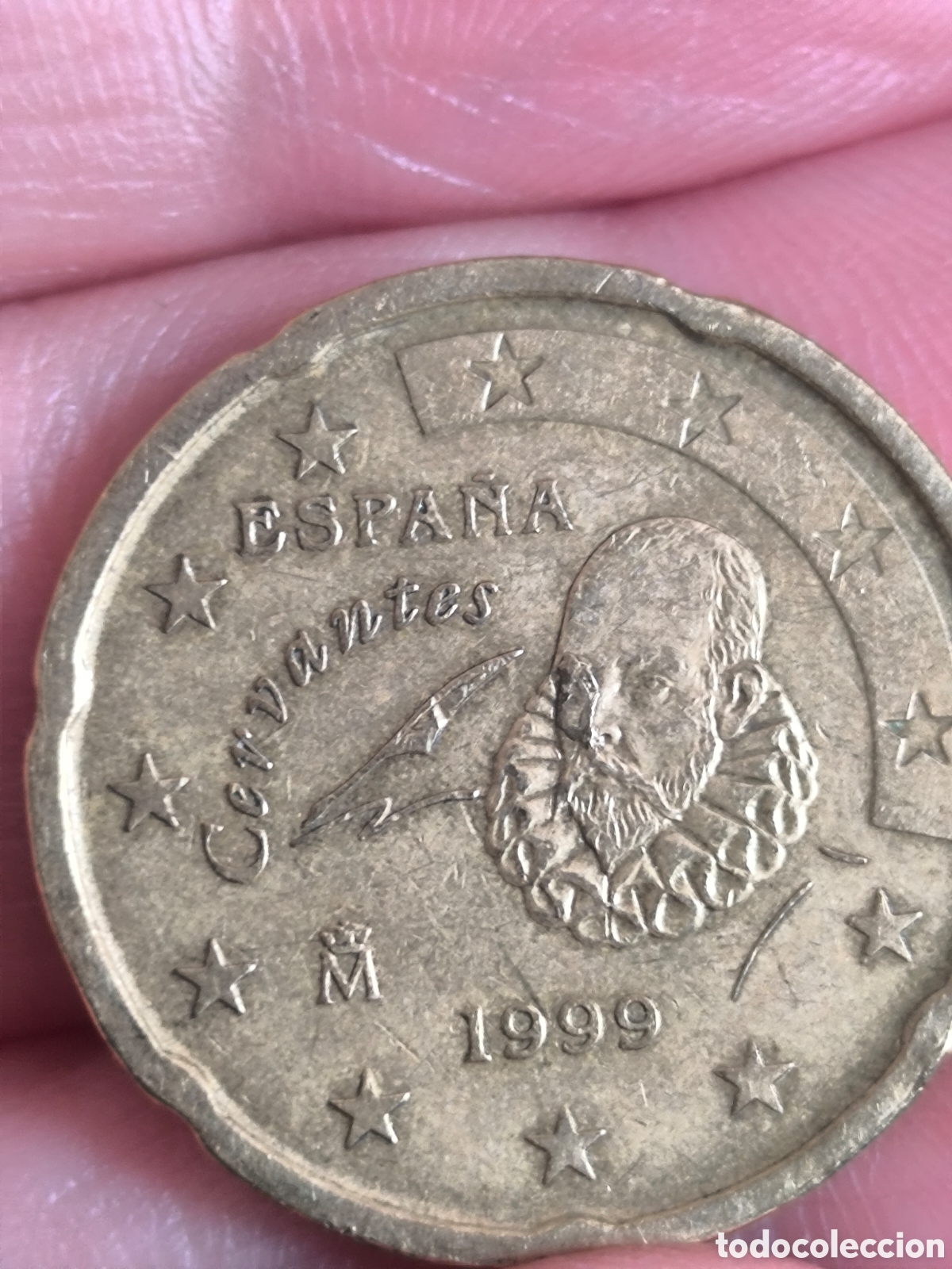 Monedas con errores: Moneda error 1999 Cervantes - Foto 10