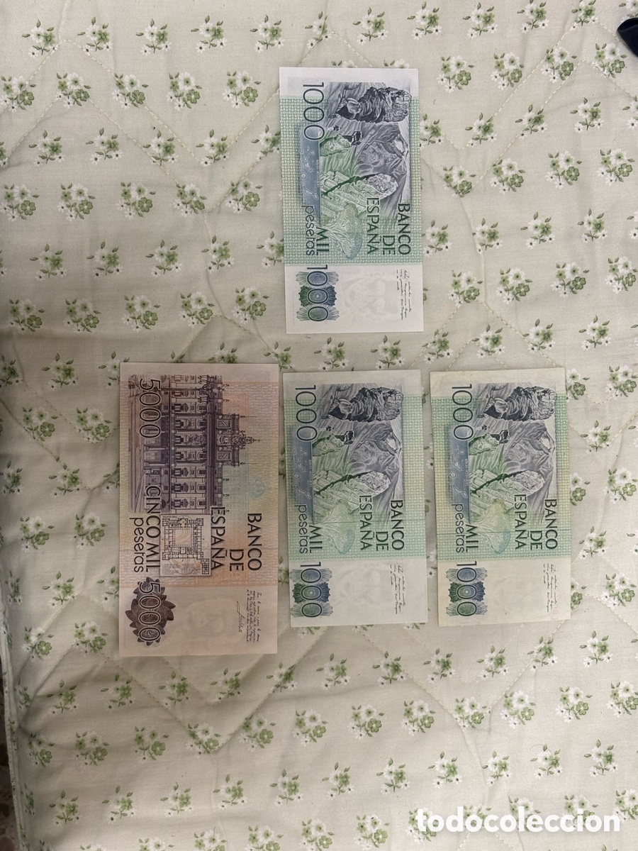 Monedas con errores: Billetes de pesestas con ERROR - Foto 2