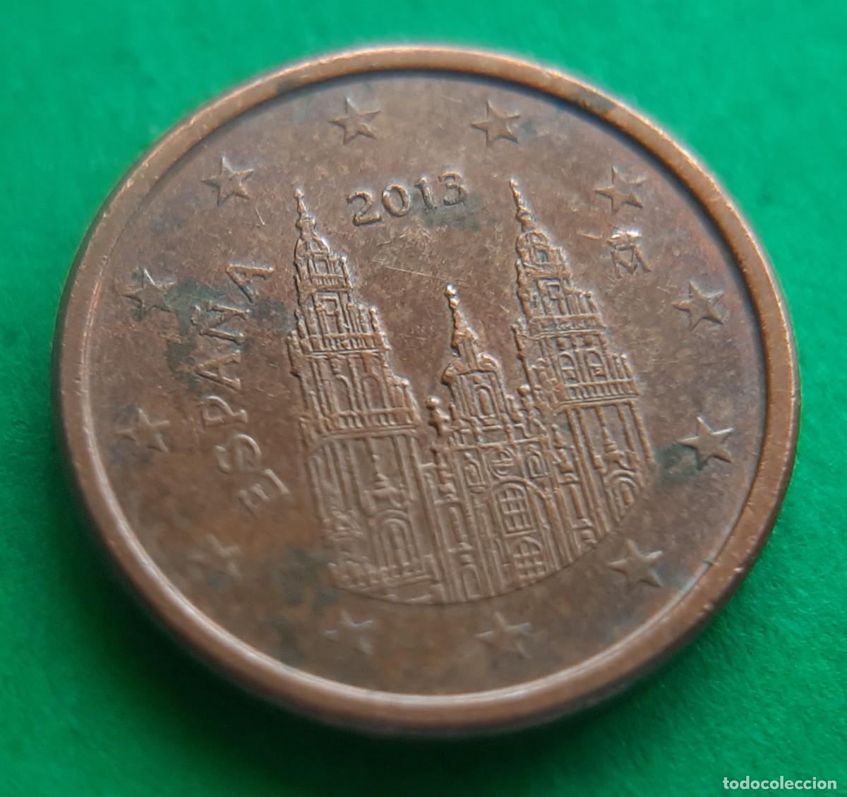 Monedas con errores: (ERROR-ESPA&Ntilde;A)(2013) 1 C&Eacute;NTIMO CON EXCESO DE METAL - Foto 14