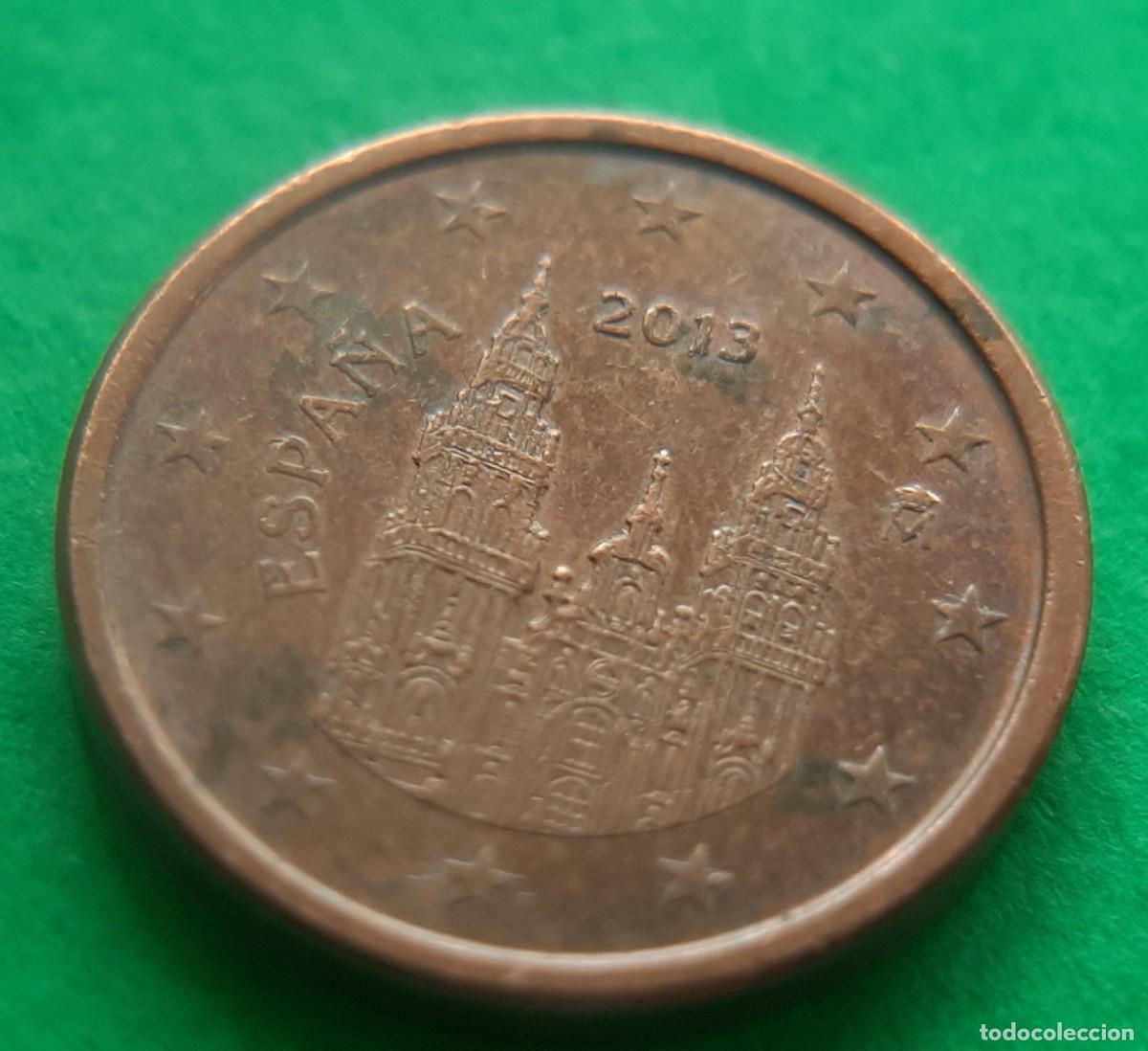 Monedas con errores: (ERROR-ESPA&Ntilde;A)(2013) 1 C&Eacute;NTIMO CON EXCESO DE METAL - Foto 17