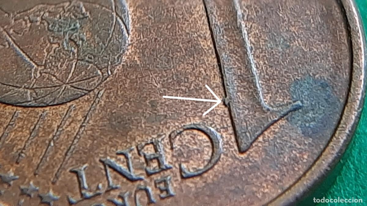 Monedas con errores: (ERROR-ESPA&Ntilde;A)(2013) 1 C&Eacute;NTIMO CON EXCESO DE METAL - Foto 19