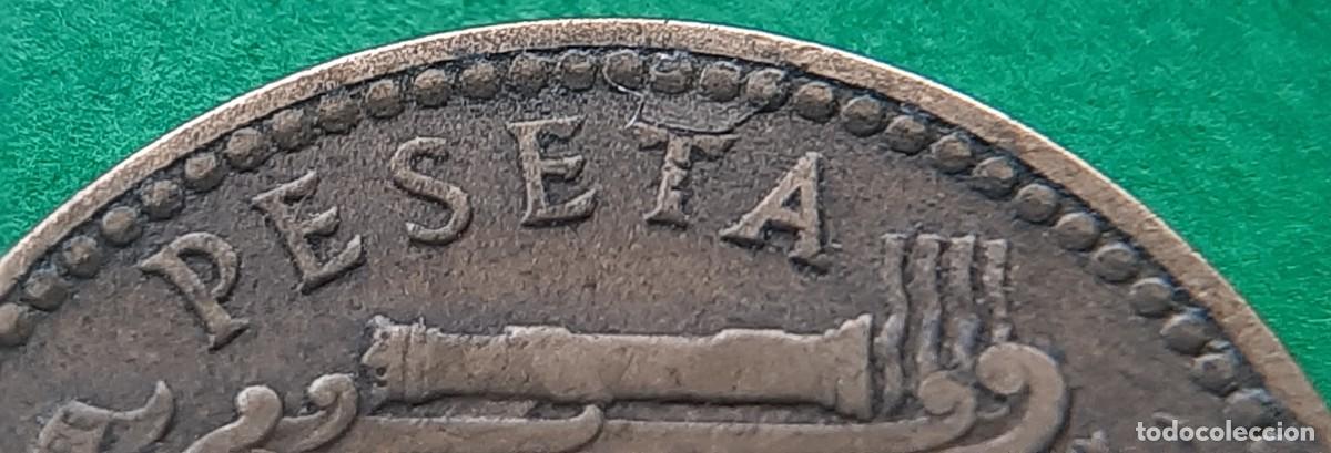 Monedas con errores: (ERROR-ESPA&Ntilde;A)(1953*62) 1 PESETA CON HOJITAS - Foto 8