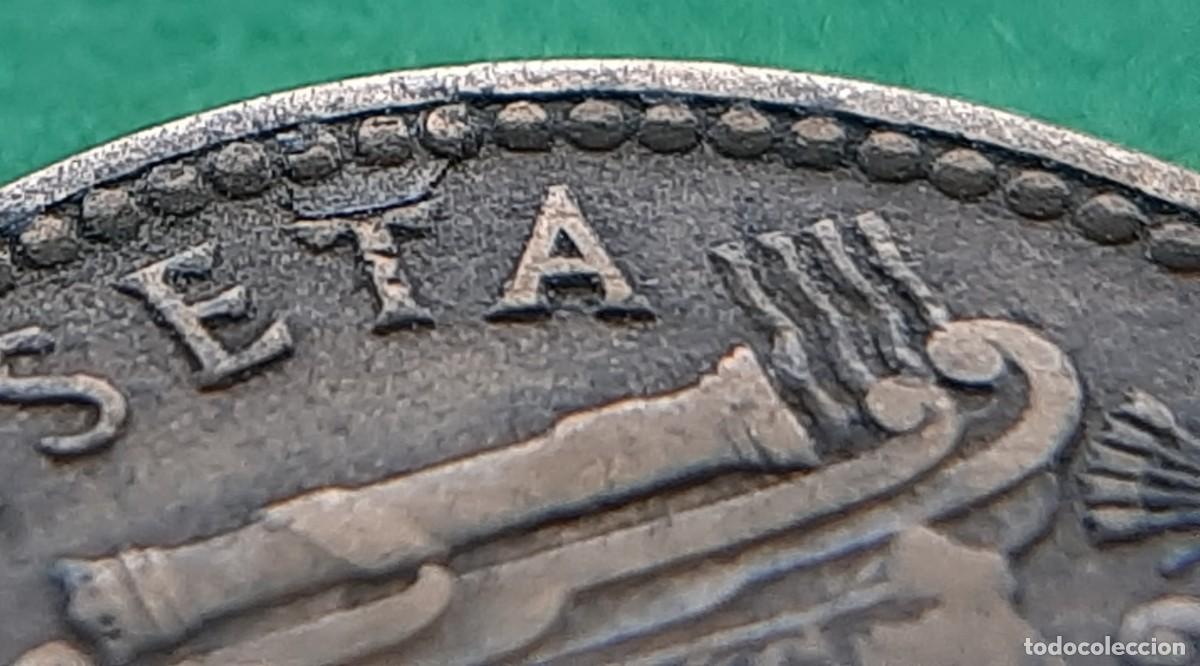 Monedas con errores: (ERROR-ESPA&Ntilde;A)(1953*62) 1 PESETA CON HOJITAS - Foto 18