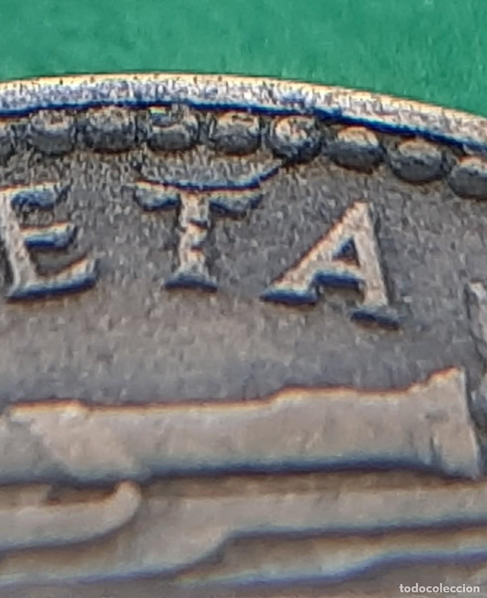 Monedas con errores: (ERROR-ESPA&Ntilde;A)(1953*62) 1 PESETA CON HOJITAS - Foto 20