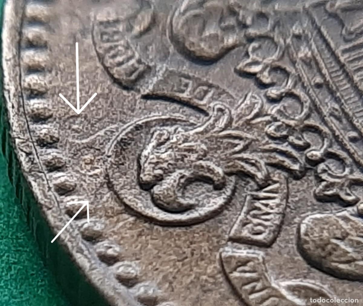 Monedas con errores: (ERROR-ESPA&Ntilde;A)(1966*67) 1 PESETA CON REPINTE EN ANVERSO Y REVERSO - Foto 10