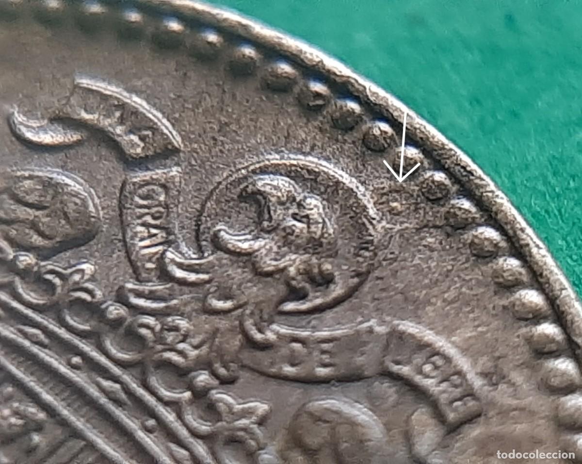 Monedas con errores: (ERROR-ESPA&Ntilde;A)(1966*67) 1 PESETA CON REPINTE EN ANVERSO Y REVERSO - Foto 13