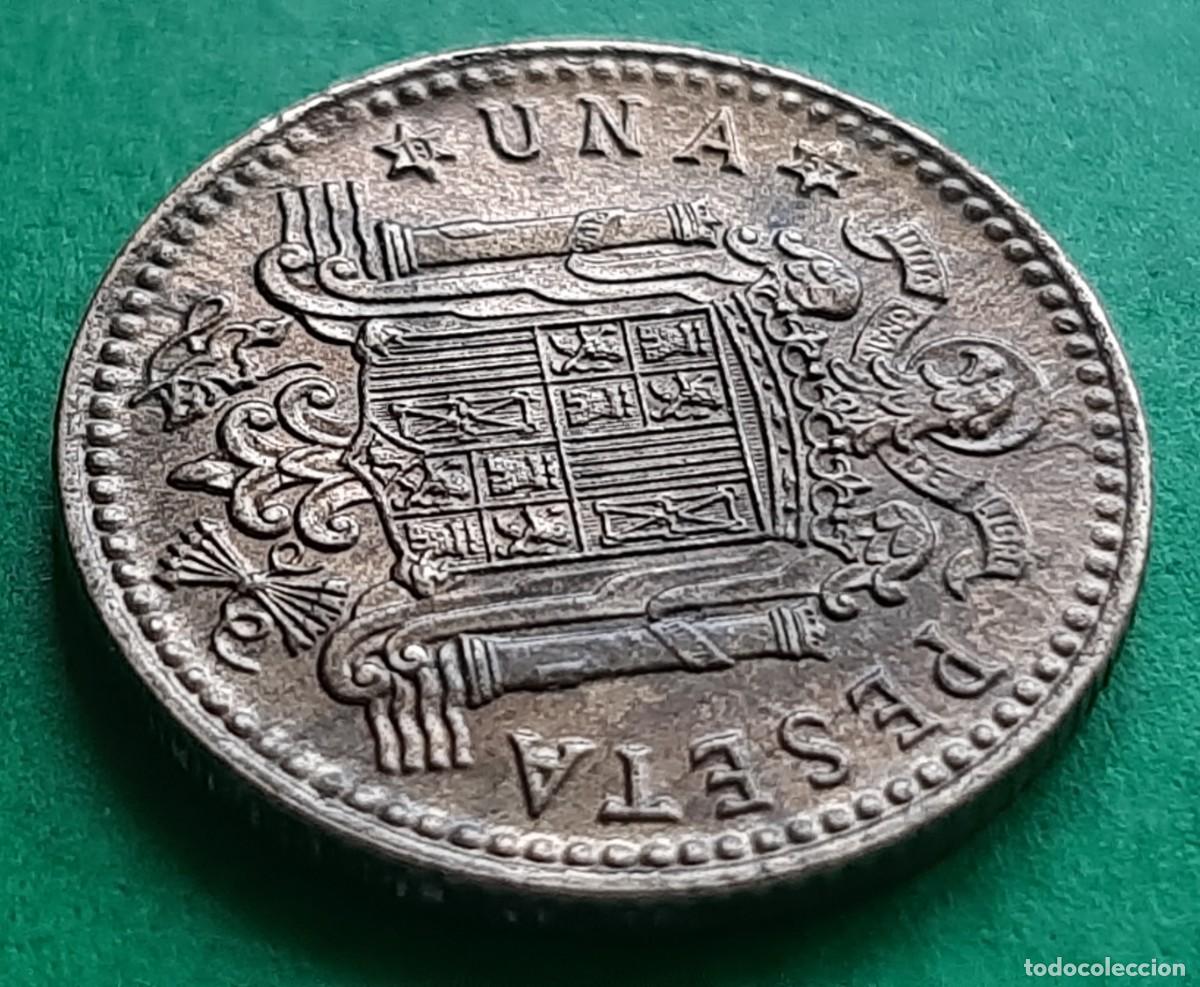 Monedas con errores: (ERROR-ESPA&Ntilde;A)(1966*67) 1 PESETA CON REPINTE EN ANVERSO Y REVERSO - Foto 17