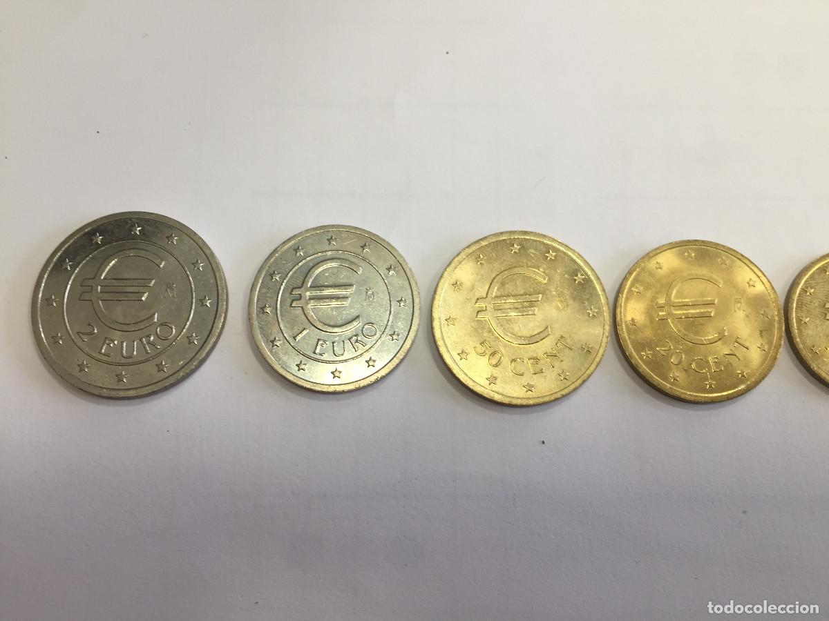 Monedas con errores: LOTE COMPLETO DE EUROS DE PRUEVA CHURRIANA - Foto 5