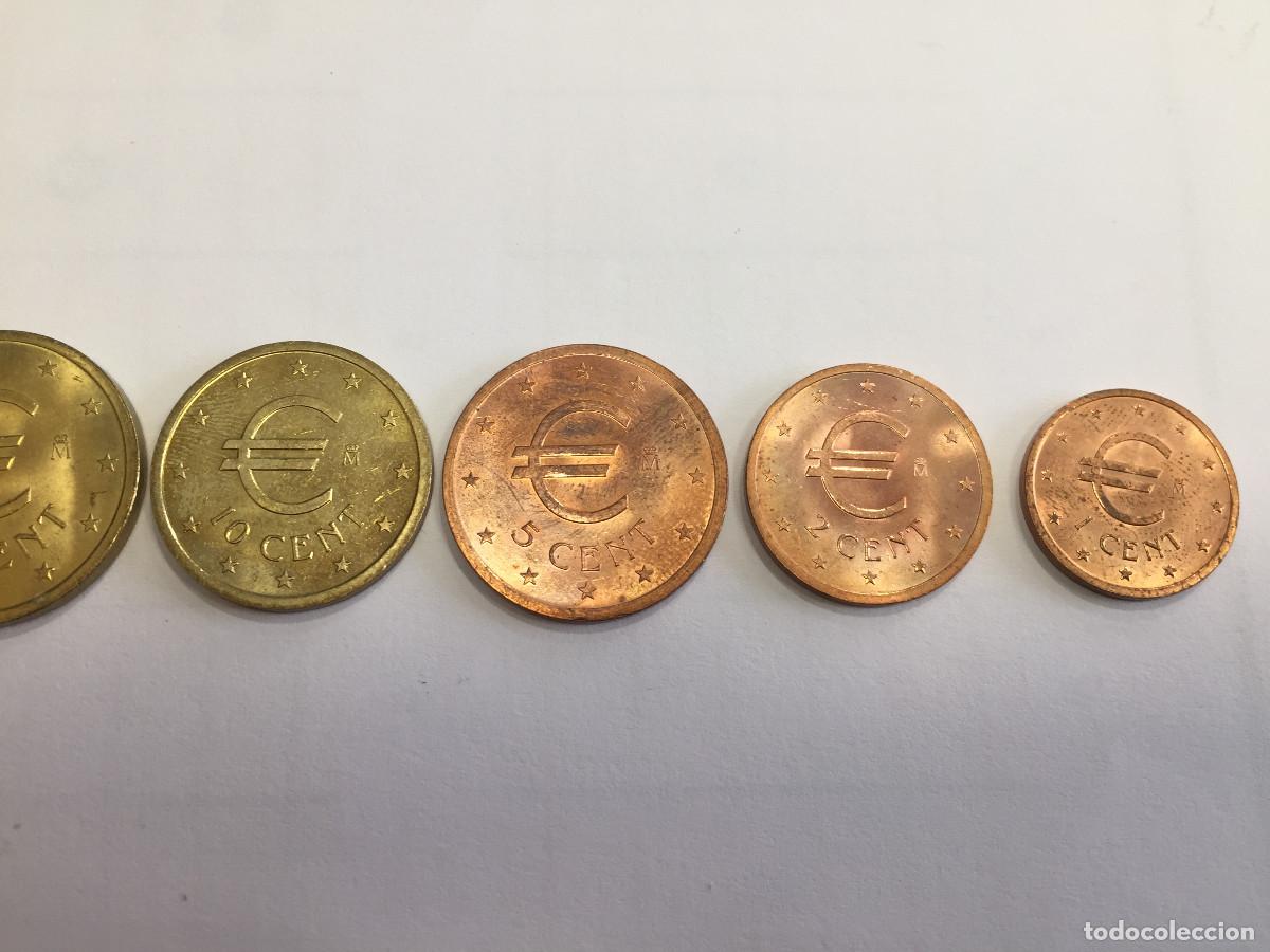 Monedas con errores: LOTE COMPLETO DE EUROS DE PRUEVA CHURRIANA - Foto 6