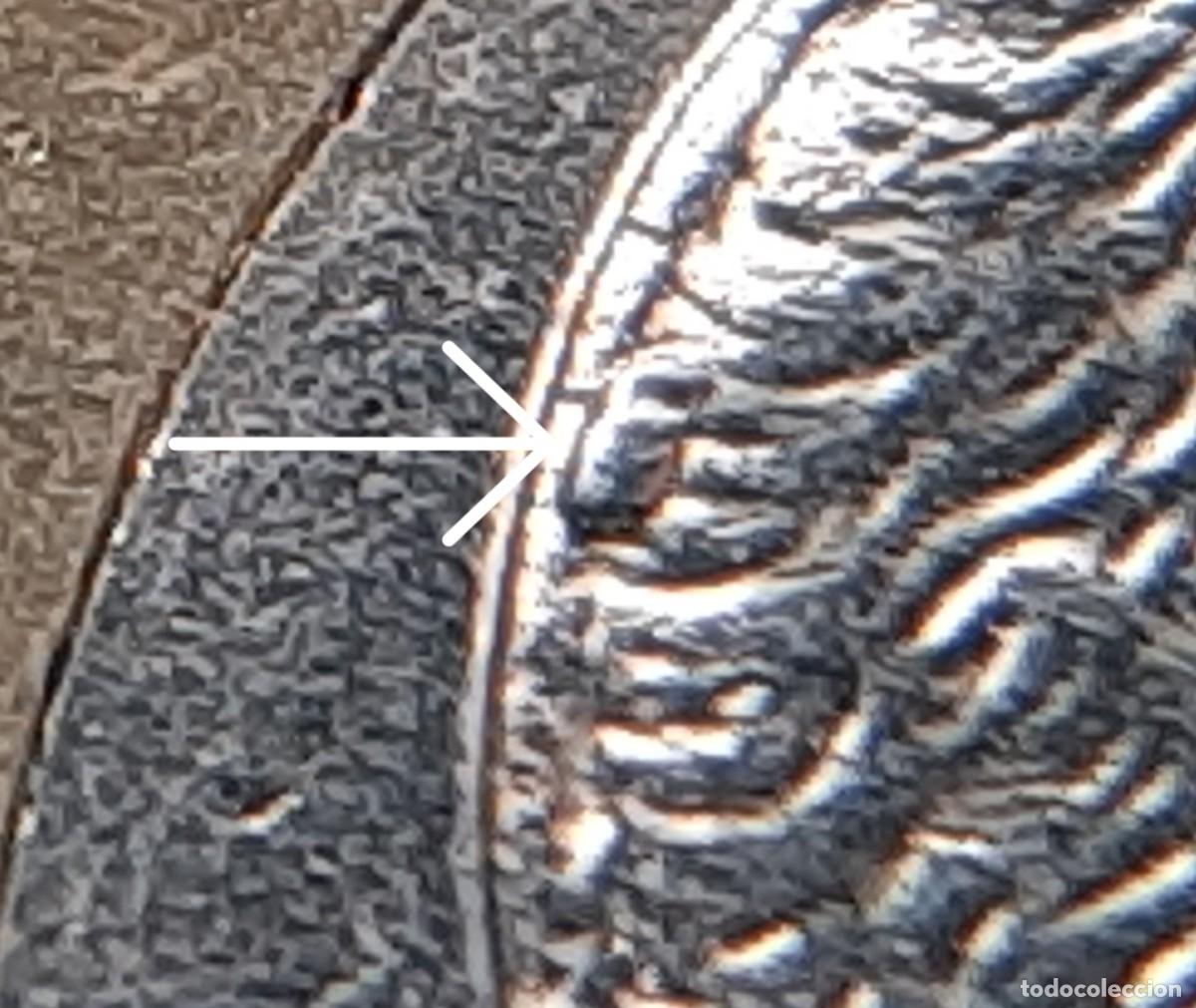 Monedas con errores: (ERROR-ESPA&Ntilde;A)(2023) 1 EURO CON EXCESO DE METAL EN LA CABEZA - Foto 5