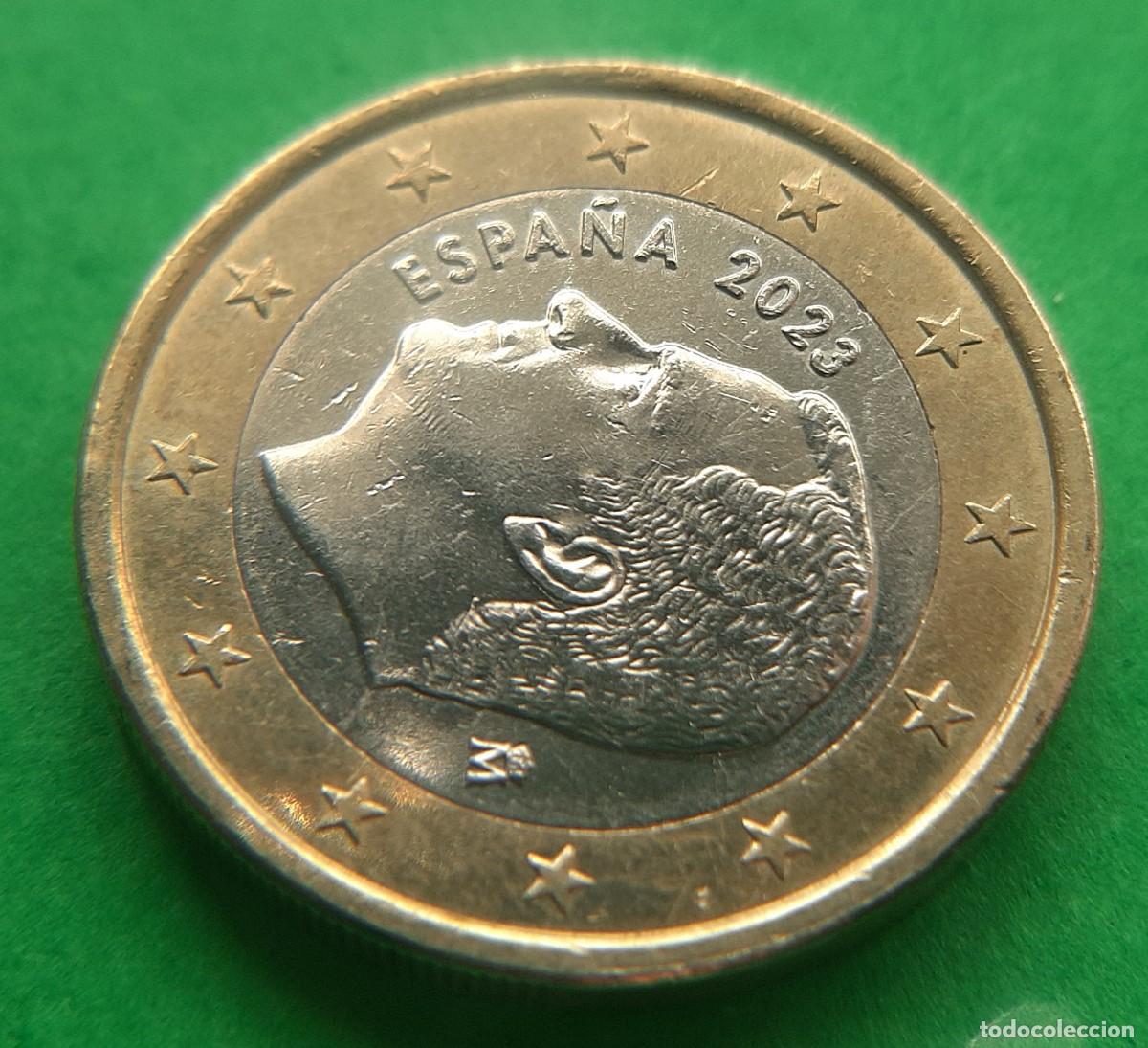 Monedas con errores: (ERROR-ESPA&Ntilde;A)(2023) 1 EURO CON EXCESO DE METAL EN LA CABEZA - Foto 22