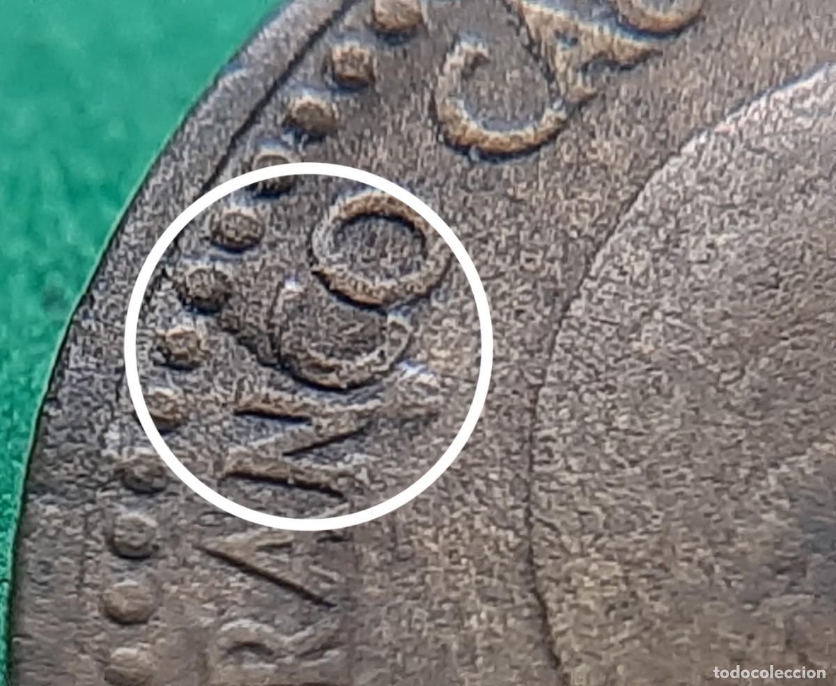 Monedas con errores: (ERROR-ESPA&Ntilde;A)(1953*56) 1 PESETA CON EXCESO DE METAL. - Foto 7