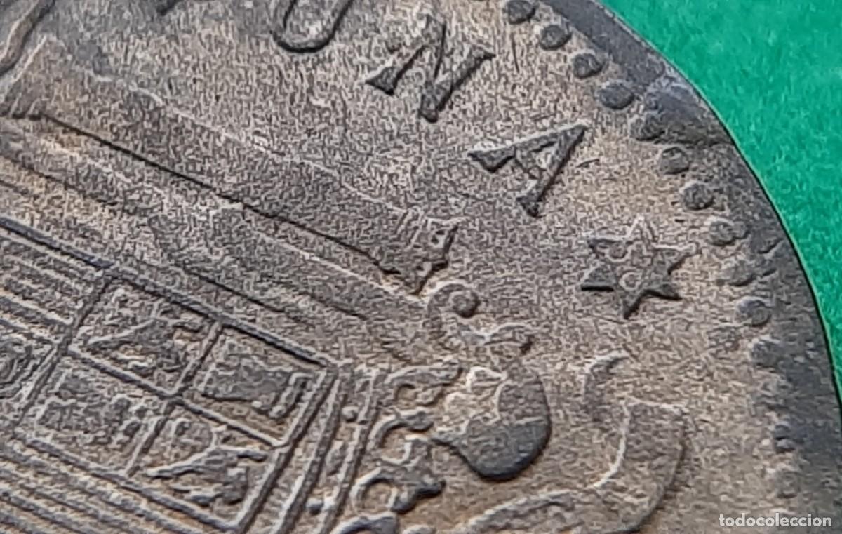 Monedas con errores: (ERROR-ESPA&Ntilde;A)(1953*56) 1 PESETA CON EXCESO DE METAL. - Foto 16