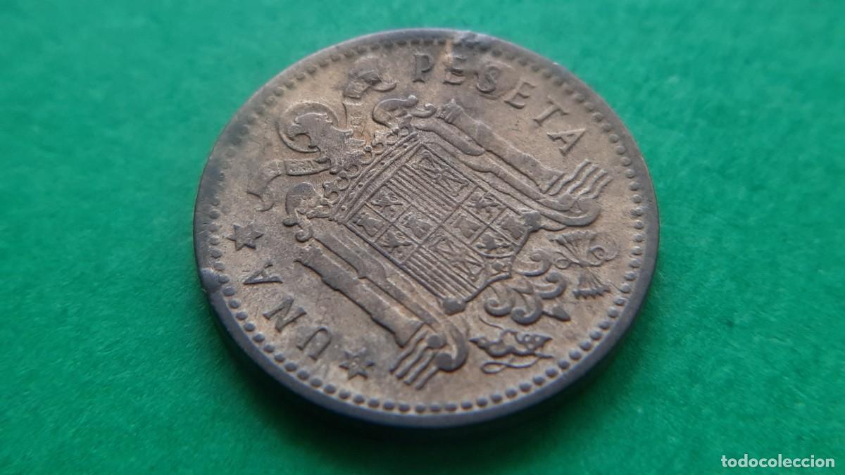 Monedas con errores: (ERROR-ESPA&Ntilde;A)(1953*56) 1 PESETA CON EXCESO DE METAL. - Foto 19