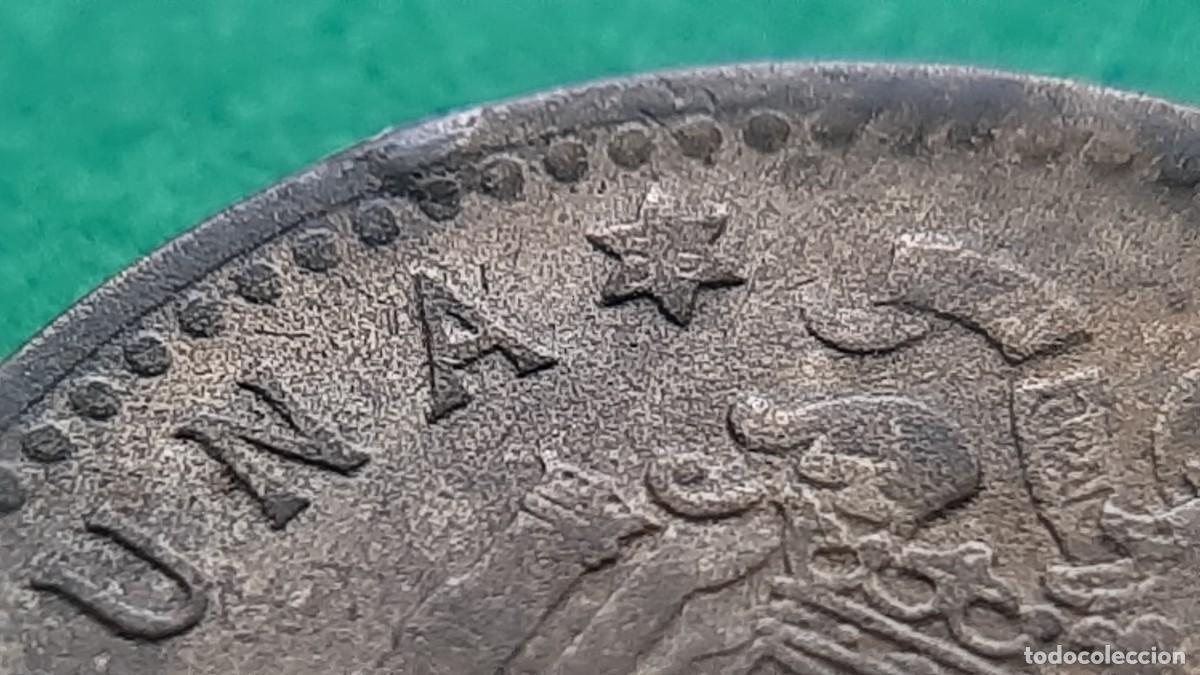 Monedas con errores: (ERROR-ESPA&Ntilde;A)(1953*56) 1 PESETA CON EXCESO DE METAL. - Foto 20