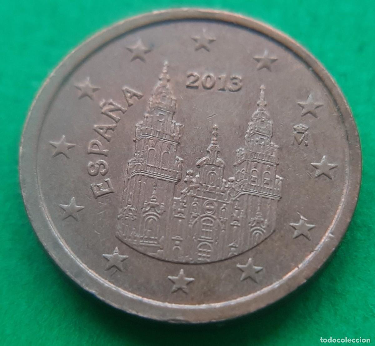 Monedas con errores: (ERROR-ESPA&Ntilde;A)(2013) 2 C&Eacute;NTIMOS CON FECHA REMARCADA - Foto 8