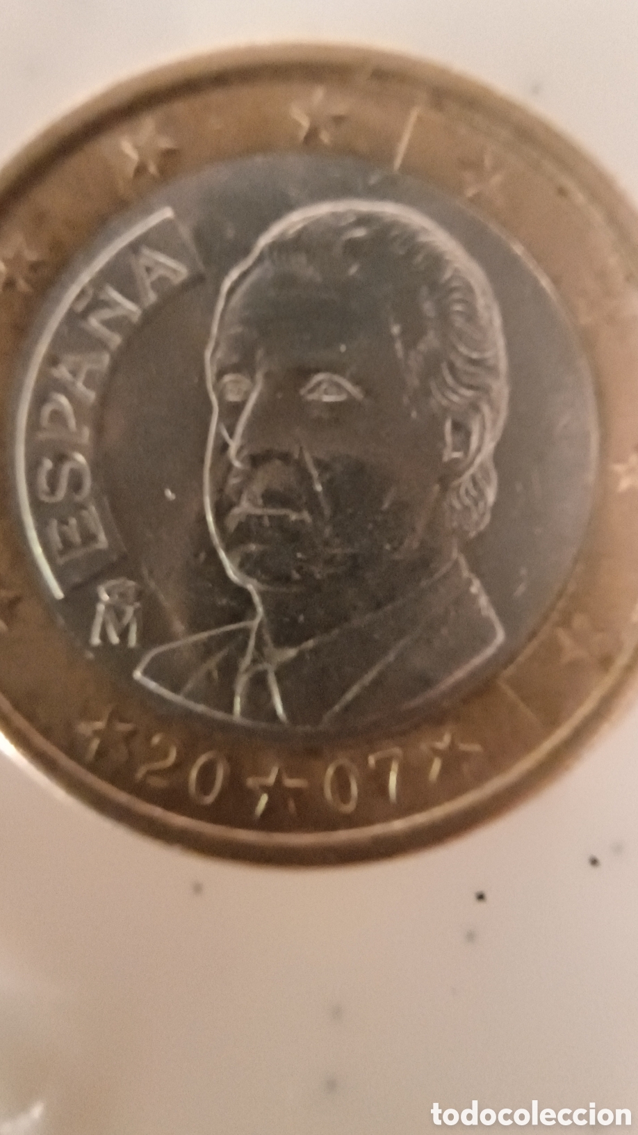 Monedas con errores: Euro de Espa&ntilde;a con error - Foto 4